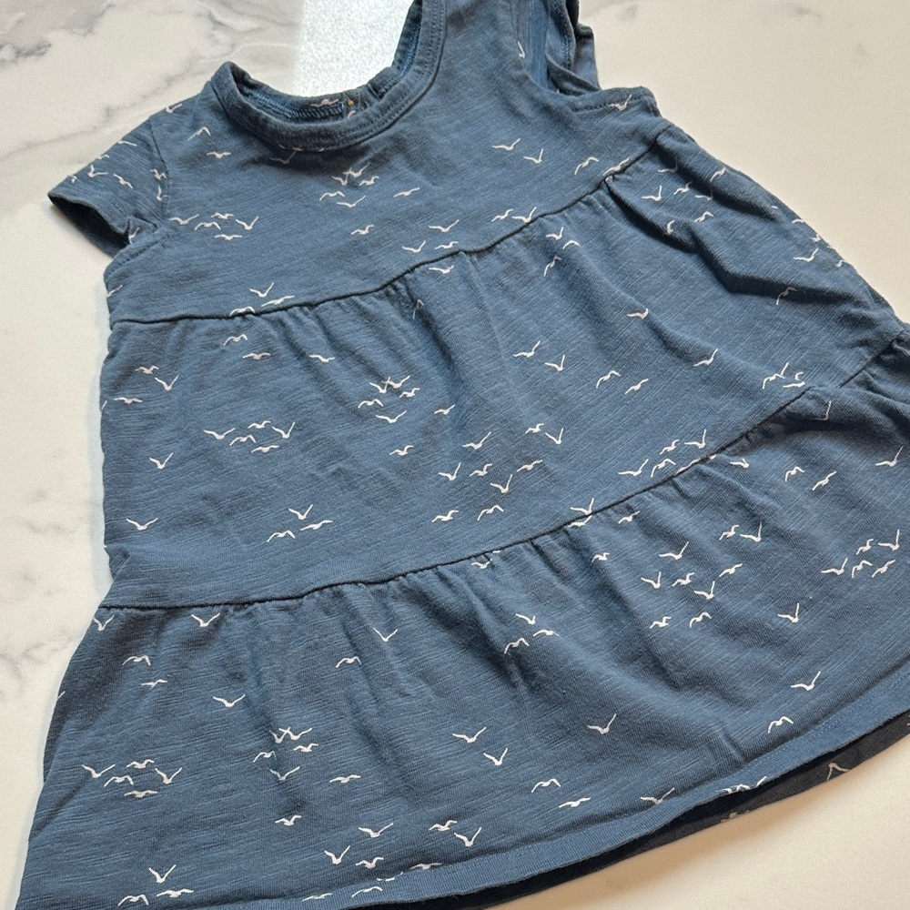 Navy Dress for Baby